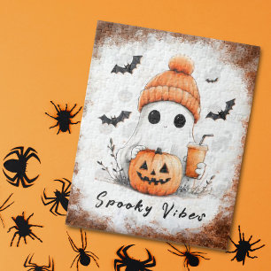 Pumpkin Spice Spooky Vibes Personalisiert