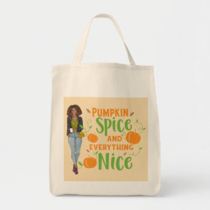 Pumpkin Spice Tote Bag Tragetasche
