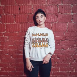 Pumpkin-Spürfall Sweatshirt