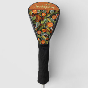 Pumpkin, Squash Autumn Harvest Golf Head Cover Golf Headcover