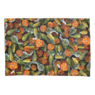 Pumpkin, Squash Autumn Harvest Pillowcase Kissenbezug