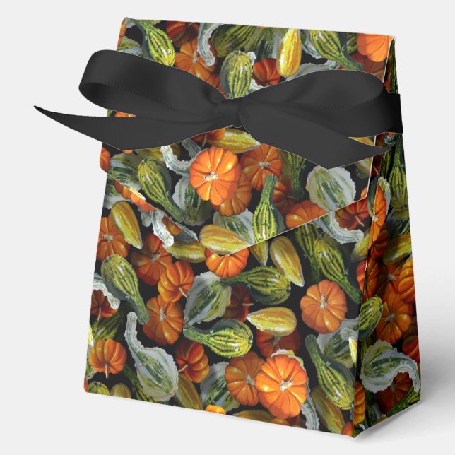 Pumpkin, Squash Herbst Ernte Geschenkboxen Geschenkschachtel (Vorderseite)