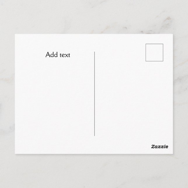 Pumpkin Time TEMPLATE, personalisieren. Postkarte (Rückseite)