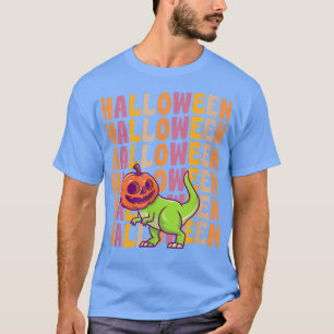 Pumpkin TRe Dinosaur 70er 80er Retro Vintag Style T-Shirt