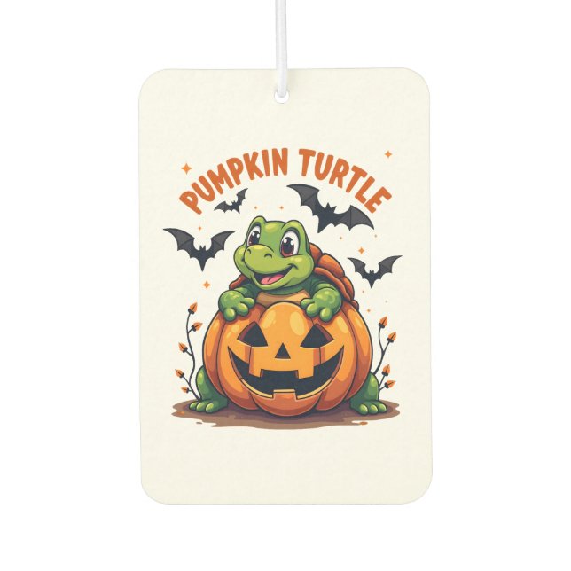 Pumpkin Turtle Autolufterfrischer (Vorderseite)