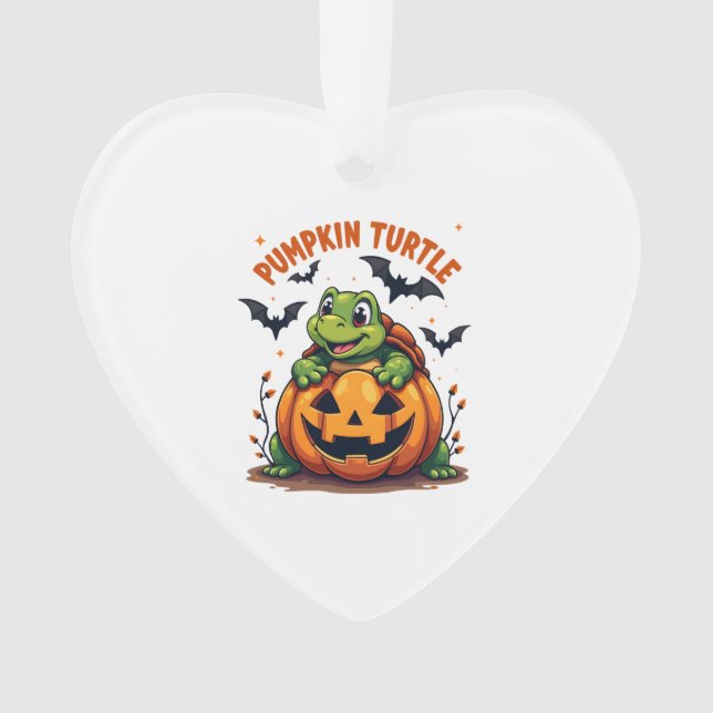 Pumpkin Turtle Ornament (Vorderseite)