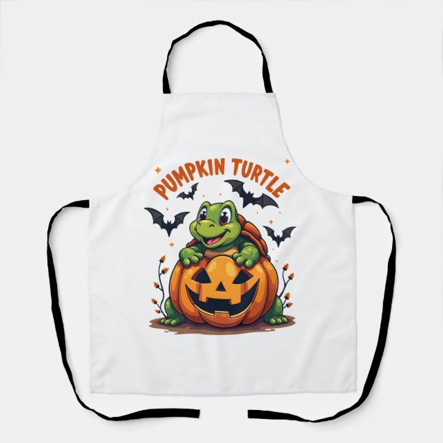 Pumpkin Turtle Schürze (Vorderseite)