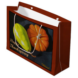 Pumpkin und Birne große Geschenktasche Große Geschenktüte