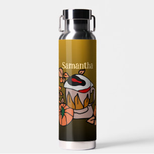 Pumpkin und gebrautes Auge Vibes to Perfection Kaf Trinkflasche
