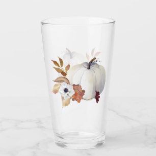 Pumpkin und Magnolia-Herbstfarben Glas