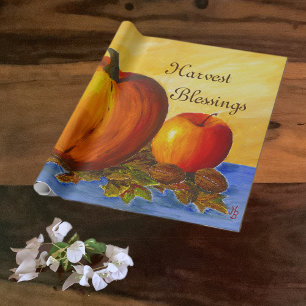 Pumpkin und Nuts Geschenkpapier