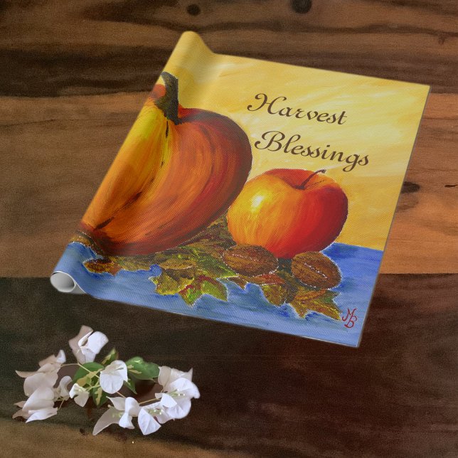 Pumpkin und Nuts Geschenkpapier (Von Creator hochgeladen)