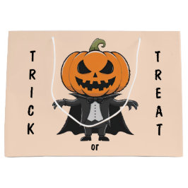Pumpkin Vampire Große Geschenktüte