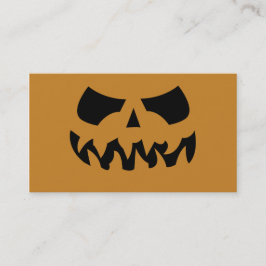 Pumpkin-Visitenkarten Visitenkarte