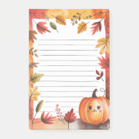 Pumpkin Wink & Leafy Rahmen
