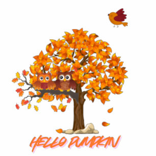 Pumpkin Women's Basic Fall T - Shirt
