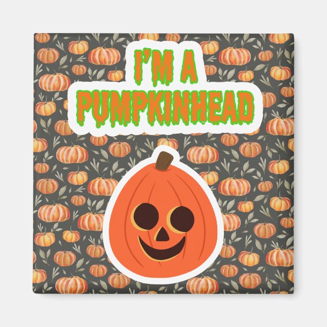 Pumpkinhead 3 w/Hintergrund Magnet (Vorne)