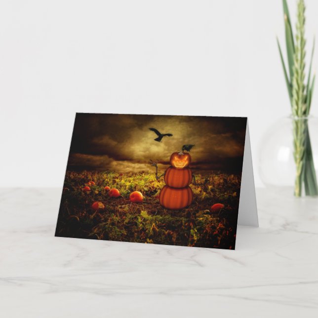 Pumpkinman Karte (Vorderseite)