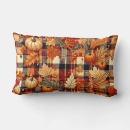 Pumpkins Ahorn Blätter Herbstplatten Lendenkissen