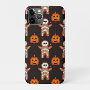 Pumpkins and Skeleton Gingerbread Halloween Design Case-Mate iPhone Hülle