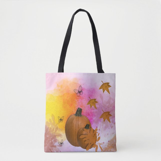 Pumpkins Collage Tote Bag Tasche (Vorderseite)