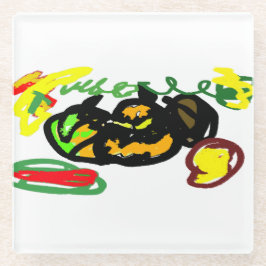 Pumpkins cool glasuntersetzer