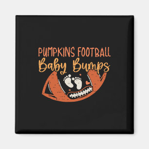 Pumpkins Football Ba Magnet