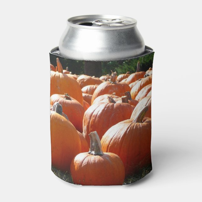Pumpkins Foto für Herbst, Halloween oder Erntedank Dosenkühler (Kanne Vorderseite)