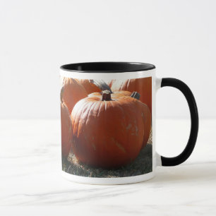 Pumpkins Foto für Herbst, Halloween oder Erntedank Tasse
