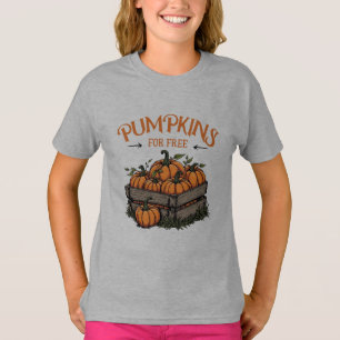 Pumpkins gratis - Herbstliebhaber T-Shirt