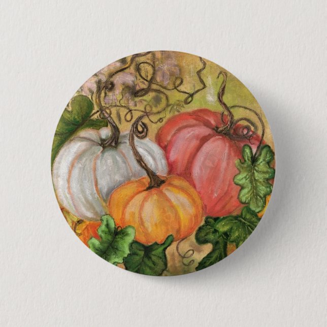 Pumpkins Halloween Button (Vorderseite)