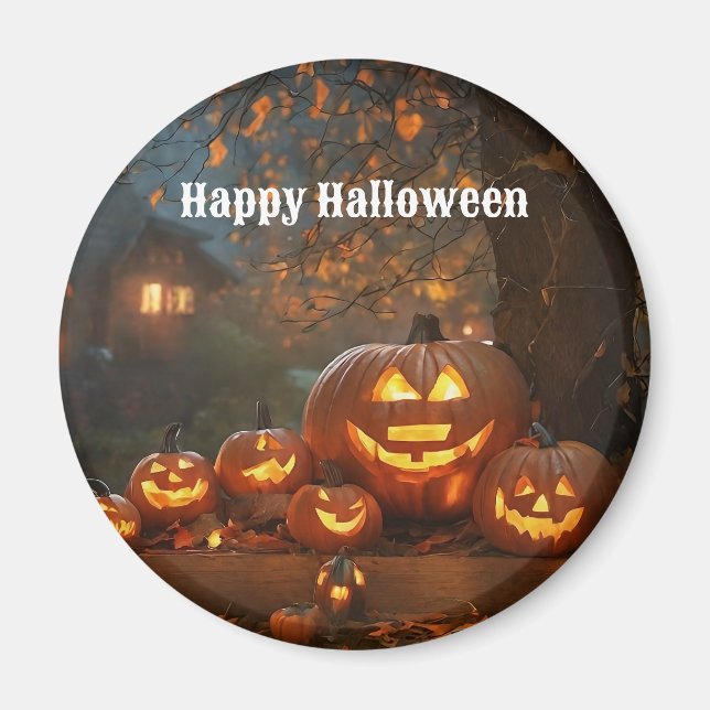 Pumpkins Halloween Family Collection Magnet (Vorne)