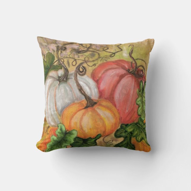 Pumpkins Halloween-Kissen Kissen (Vorderseite)