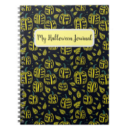 Pumpkins Halloween Notizblock