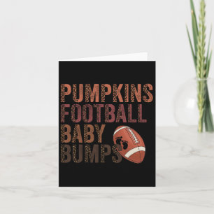 Pumpkins HerbstHalloween Footbyll By3 Karte