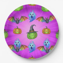 Pumpkins in Hexenhüten von Natasha Us
