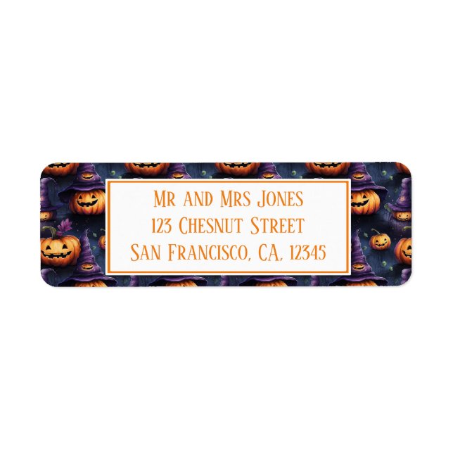 Pumpkins Magic Hats Halloween (Vorne)
