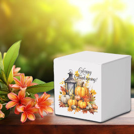 Pumpkins Maple Tree Blätter Lampe Erntedank Geschenkschachtel