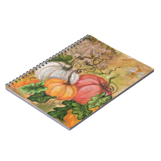 Pumpkins-Notebook Notizblock (Linke Seite)