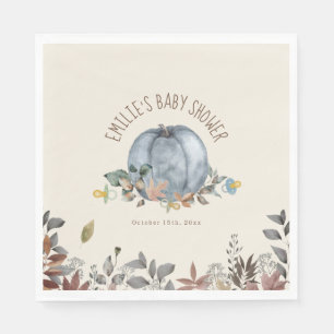 Pumpkins Schnuller Fall Boy Baby Dusche Serviette