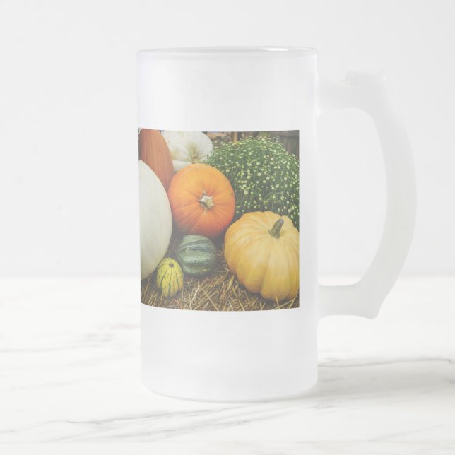 Pumpkins und Gourds Mattierte Tasse (Rechts)