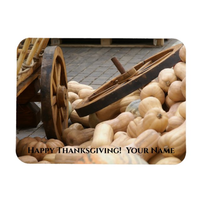 Pumpkins und Räder Magnet (Horizontal)