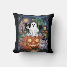 Pumpkins Verkauf & Coffein Ghost & Cat Throw Kisse Kissen