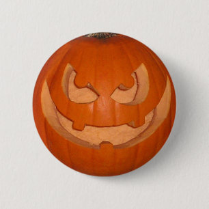 Pumpky der Jack-o' Laterne Knopf Button