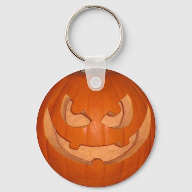 Pumpky Der Jack-o'-Laterne-Schlüsselanhänger Schlüsselanhänger (Vorderseite)