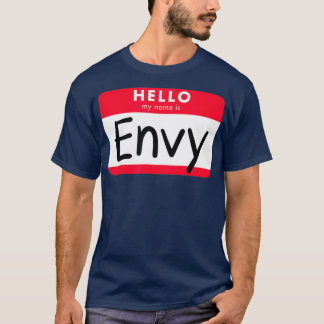 Pun Couples Halloween Costume   Green With Envy T-Shirt