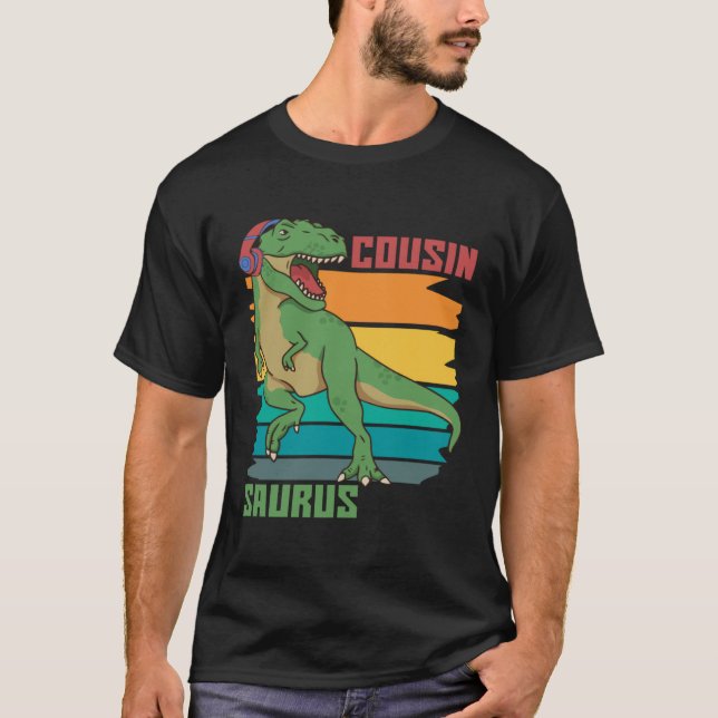 Pun Cousinsaurus T-Shirt (Vorderseite)