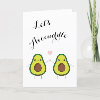 Pun de l'Avocado carte de la Saint-Valentin