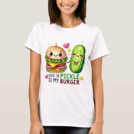 Pun de nourriture amusant T-shirt de Valentine - "