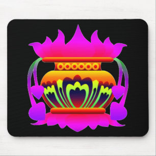 Pun Kalasa Sri Lanka traditioneller Topf des Wohls Mousepad